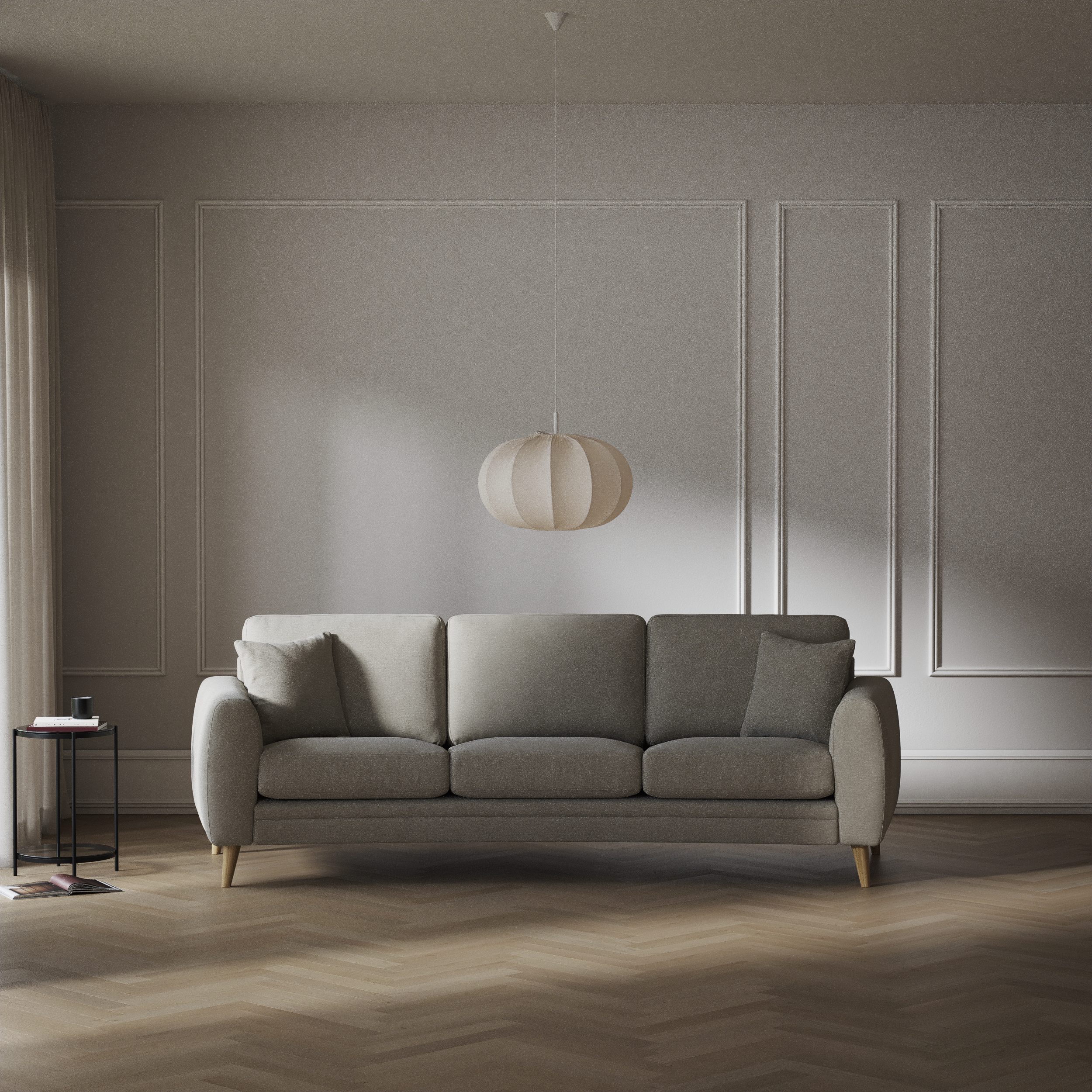 Eden - 3-sits soffa svängd - inspiration