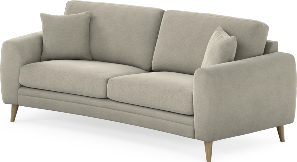 Eden - 2,5-sits soffa svängd - Brun