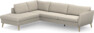 County - 2,5-sits soffa med divan vänster - Beige
