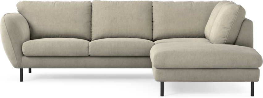 Madison Lux - 2-sits soffa med divan höger - Beige