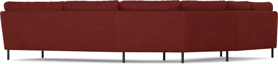 Madison Lux - Hörnsoffa 2+3-sits, hörn 2 - Röd