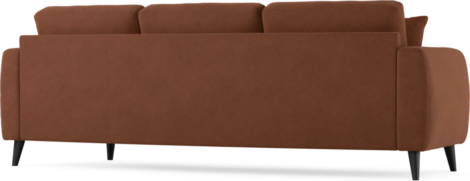 Eden - 3-sits soffa svängd - Orange