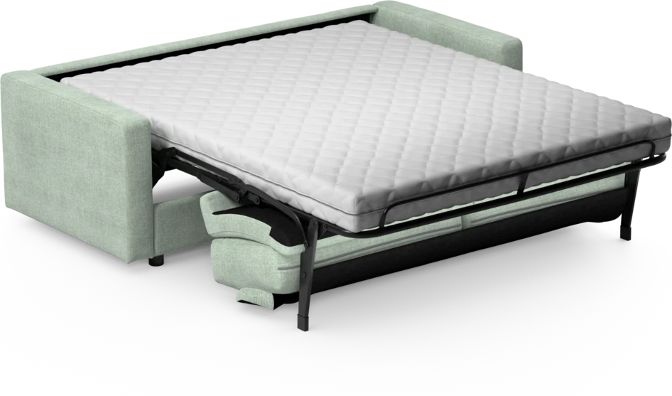 Lindö - Bäddsoffa 3-sits  - Grön