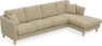 Eden - 3-sits soffa med schäslong - Beige