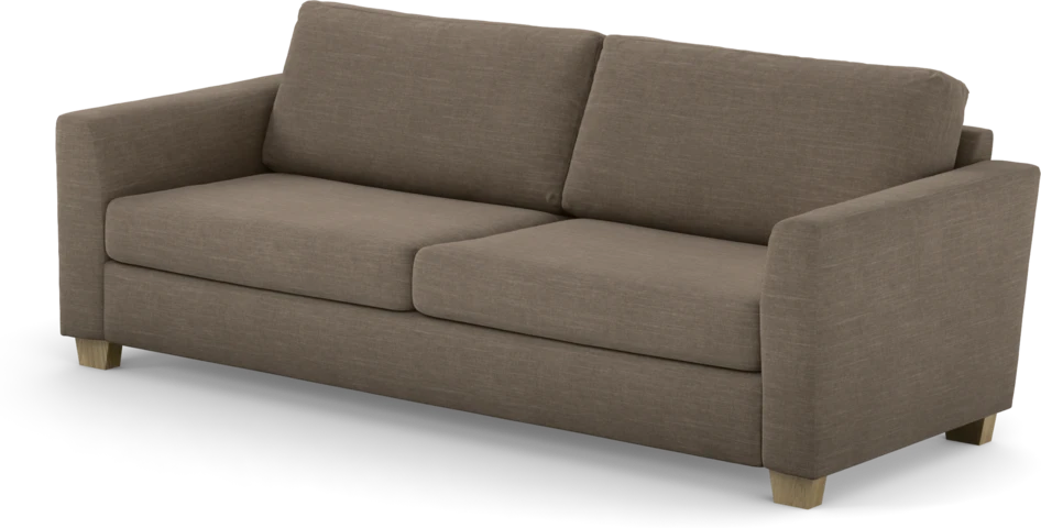 Friday - 3-sits soffa - Brun