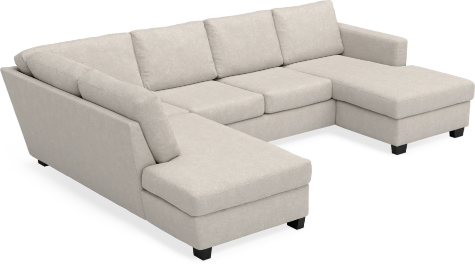 Friday - 3-sits soffa med divan vänster och schäslong höger - Grå