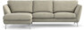 Madison Lux - 2-sits soffa med schäslong vänster - Beige
