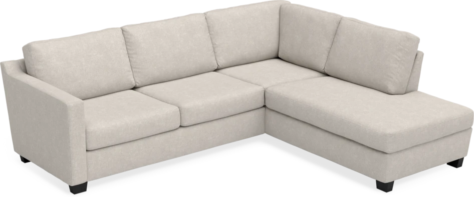 Friday - 2,5-sits soffa med divan höger - Grå