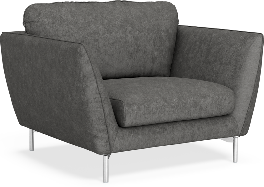 Madison Lux - Fåtölj, 70 cm - Grå