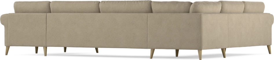 Bridge - Hörnsoffa, 2+3-sits med schäslong höger - Beige