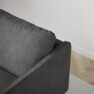 Madison Lux - 2-sits soffa med schäslong vänster - Vit