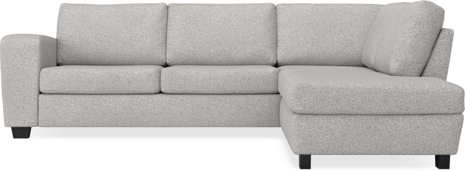 Friday - 2,5-sits soffa med divan höger - Vit