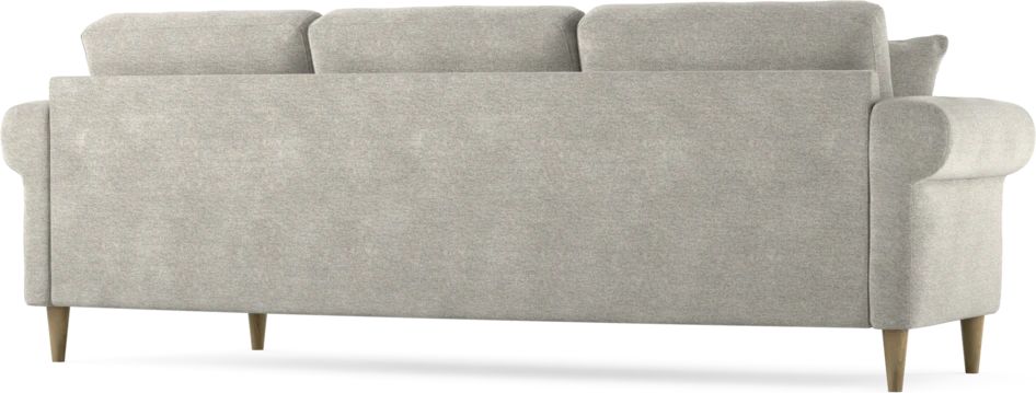 Eden - 3-sits soffa svängd - Grå
