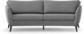 County - 3-sits soffa svängd - Grå