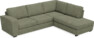 Friday - 2,5-sits soffa med divan höger - Vit