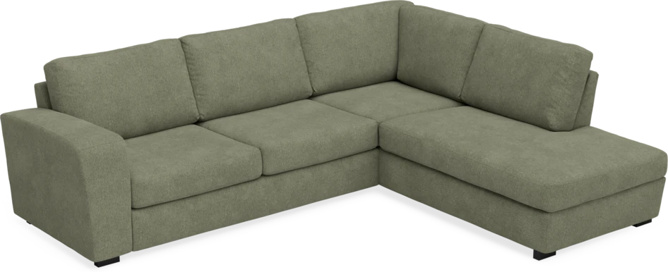 Friday - 2,5-sits soffa med divan höger - Vit