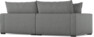 Rossi - 3-sits soffa - Grå