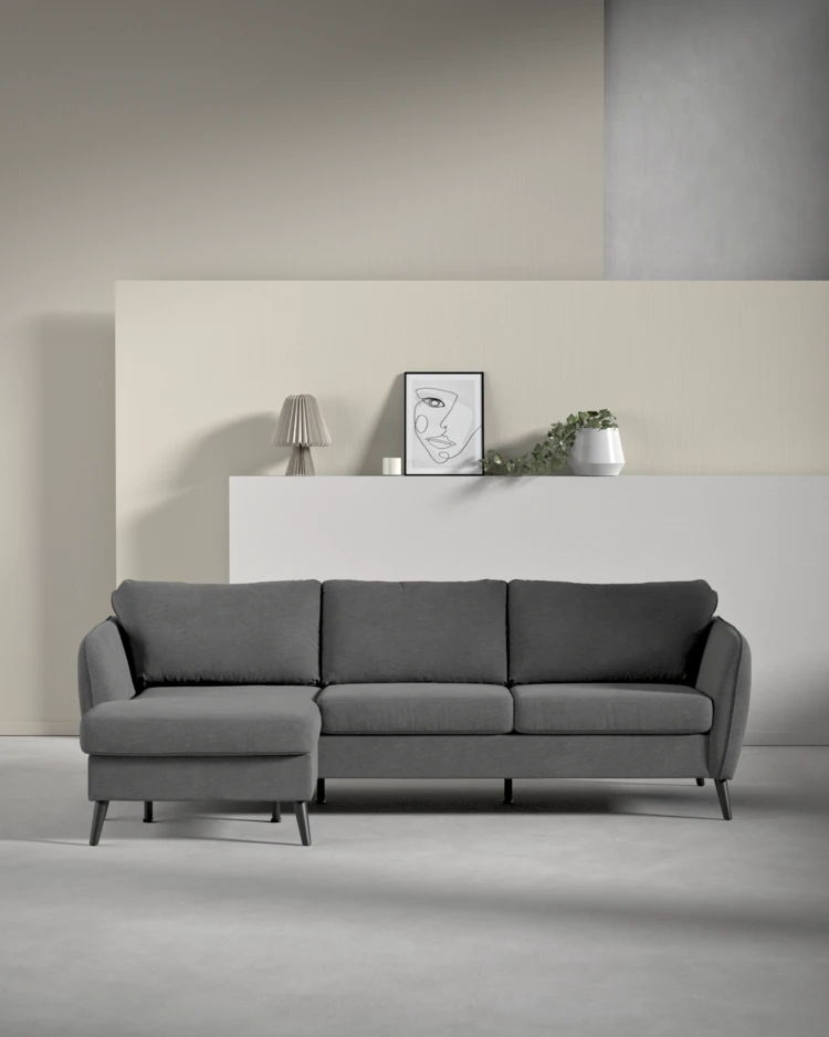 County - 3-sits soffa med flyttbar schäslong - inspiration
