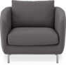 Madison Lux - Fåtölj, 70 cm - Grå