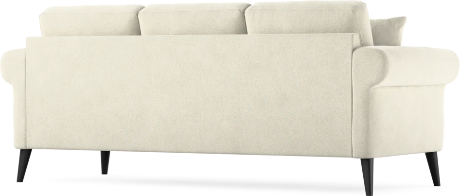 Eden - 3-sits soffa - Vit