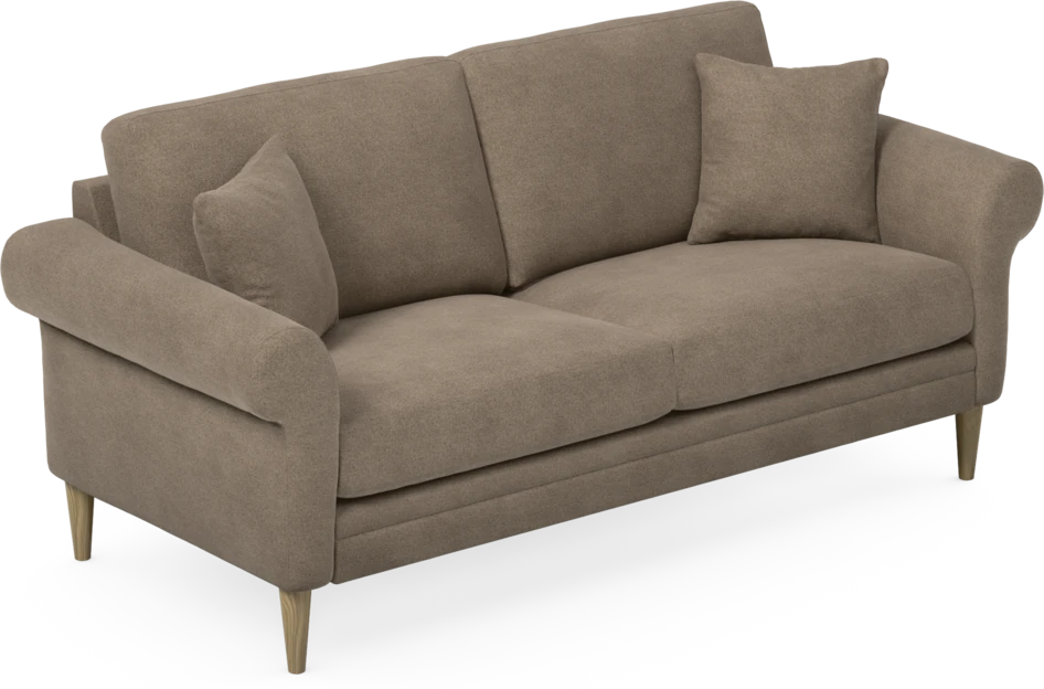 Eden - 2,5-sits soffa - Brun