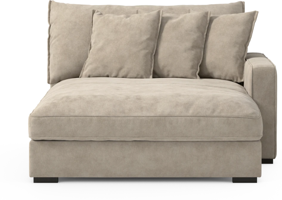 Rossi - Schäslong XL höger - Beige