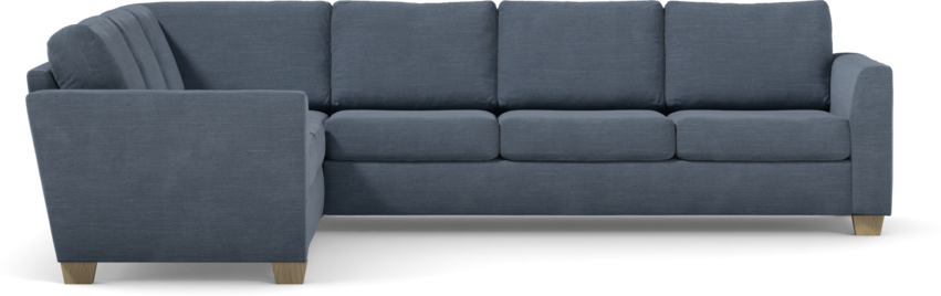 Friday - Hörnsoffa, 2+3-sits - Blå