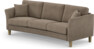 Eden - 3-sits soffa svängd - Brun