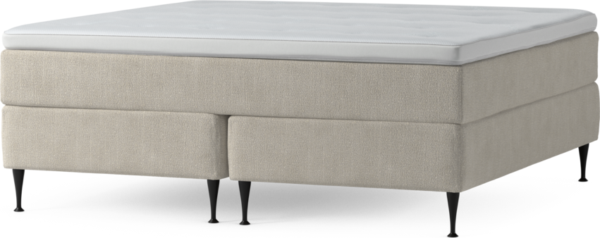 Delux Dream - Kontinentalsäng, dubbelsäng med bäddmadrass och sängben