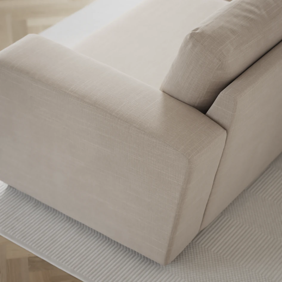Friday - Hörnsoffa, 1,5+2,5-sits - Beige