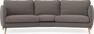 Madison - 3-sits soffa svängd, 90 cm - Brun