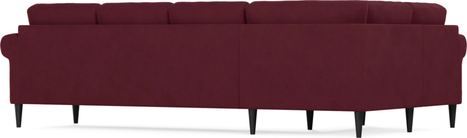 Eden - Hörnsoffa, 1+3-sits - Röd