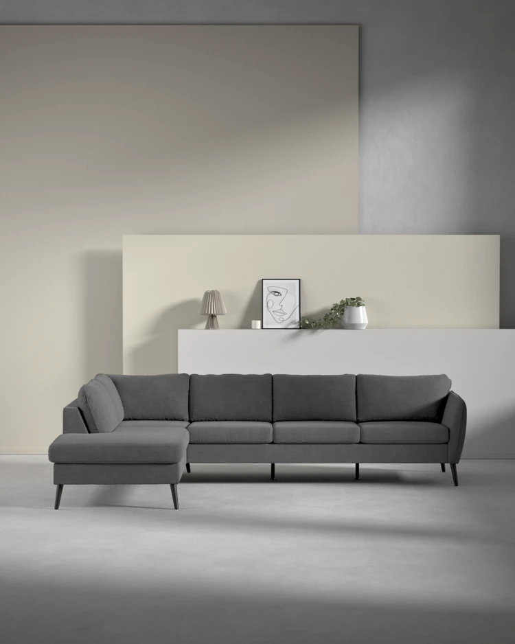 County - 3-sits soffa med divan vänster - inspiration