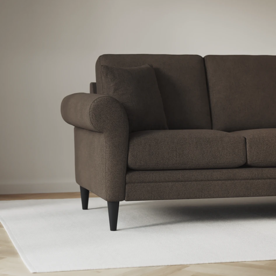 Eden - 2,5-sits soffa - Brun