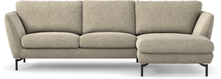 Madison - 2-sits soffa med schäslong höger - Beige