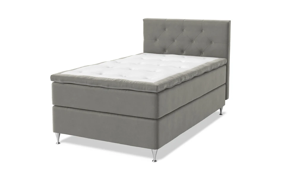 Feel - Sänggavel, B 90-140 cm - Grå