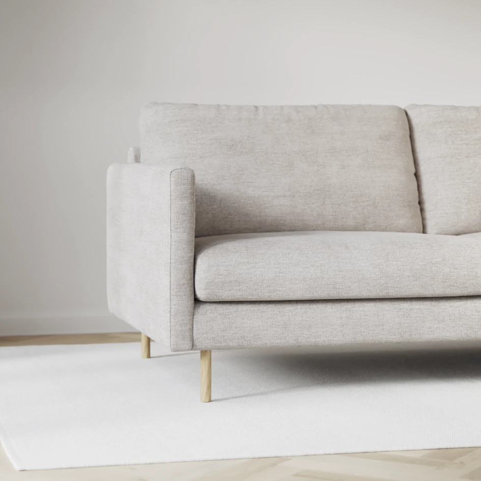 Madison Lux - Hörnsoffa med schäslong höger - Beige
