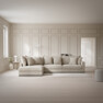 Rossi - 3-sits soffa med divan vänster - Beige