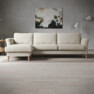 Bridge - 3-sits soffa med schäslong vänster - Beige