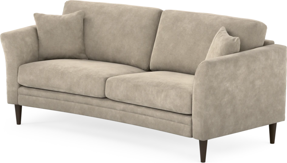 Eden - 2,5-sits soffa svängd - Beige