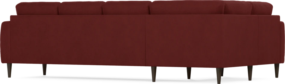 Eden - Hörnsoffa, 1+3-sits - Röd