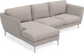 Madison Lux - 2-sits soffa med schäslong vänster - Beige