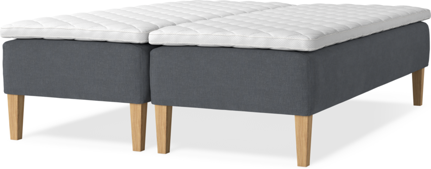 Delux Sense - Ramsäng, dubbelsäng med bäddmadrass