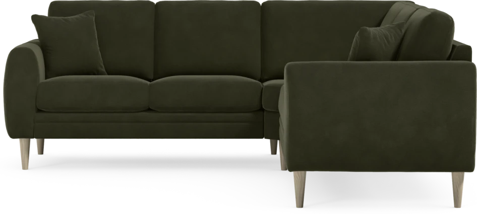 Eden - Hörnsoffa, 2+2-sits - Grön