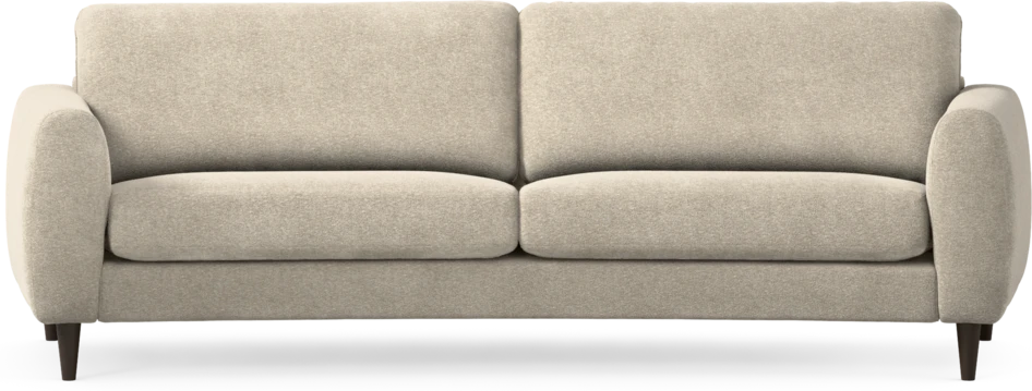 Bridge - 3-sits soffa svängd - Beige