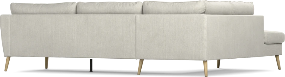 County - 2,5-sits soffa med divan vänster - Grå