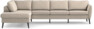 County - 3-sits soffa med divan vänster - Beige