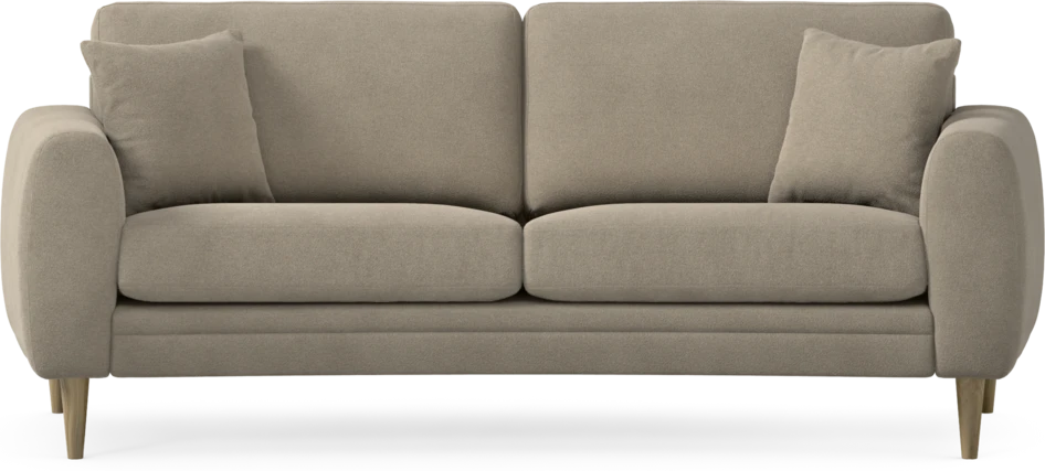 Eden - 2,5-sits soffa svängd - Beige
