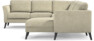 Bridge - Hörnsoffa, 2+3-sits med schäslong höger - Beige