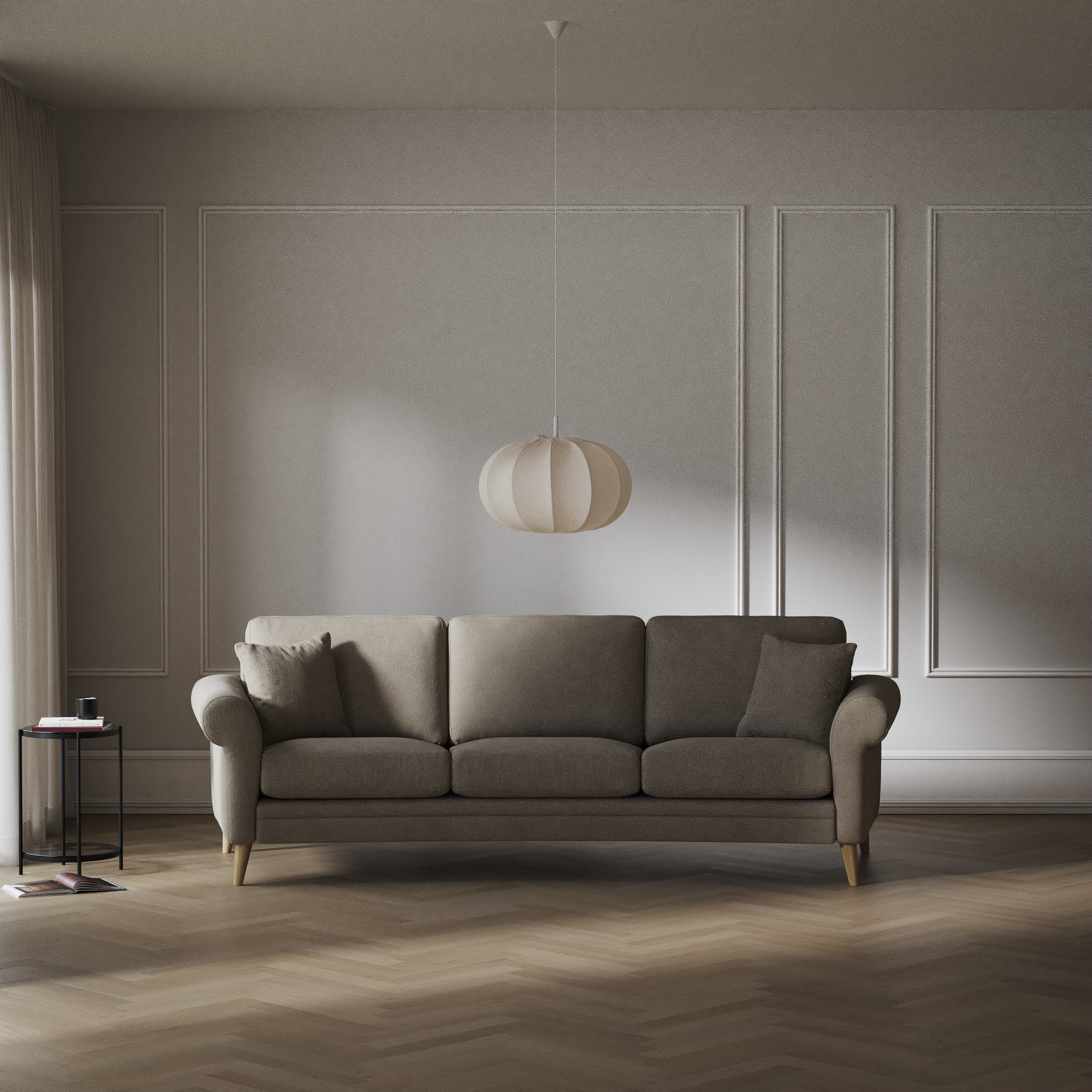 Eden - 3-sits soffa svängd - inspiration